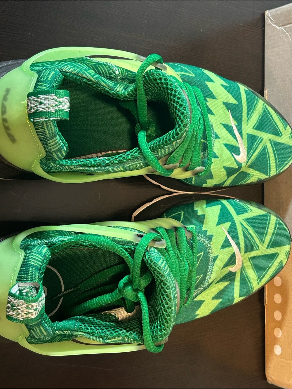 Nike women’s Air Presto ‘Naija’ pine green size small - Picture 5 of 15